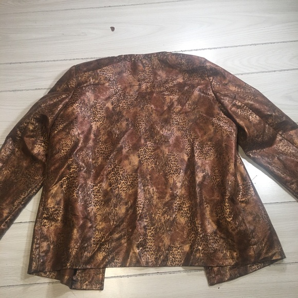 Isabel Hayley Women's Animal Print Jacket Blazer Sz Medium - Picture 2 of 7